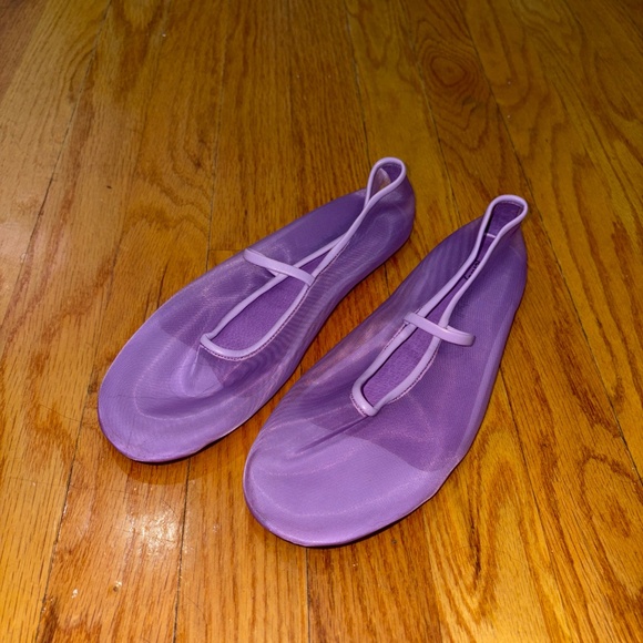 Jeffrey Campbell Purple Flats - Picture 3 of 5